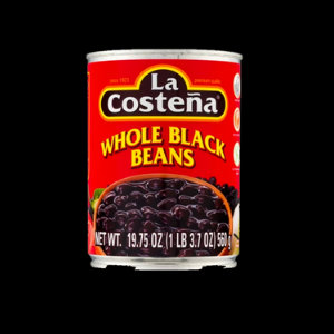 La Costena Whole Black Beans 528ml