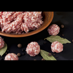 Ground pork
